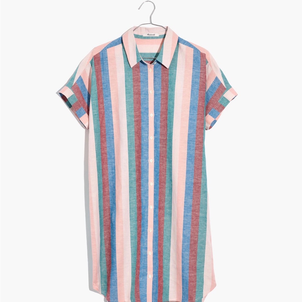 Madewell Multicolor Striped Dress